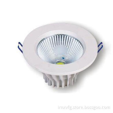 Energy Saving 10W COB Dimmable Led Downlight Aluminum For C